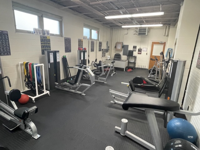 Extensive weight/fitness room now available for Memorial students