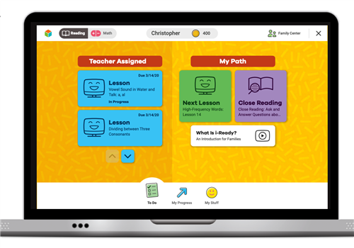 I-READY Math and ELA Program / I-READY Mathematics and ELA